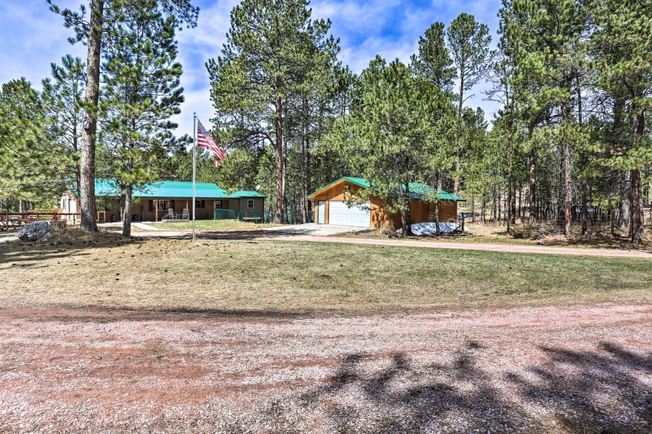 Private Black Hills Home With Corral Horses Welcome カスター エクステリア 写真
