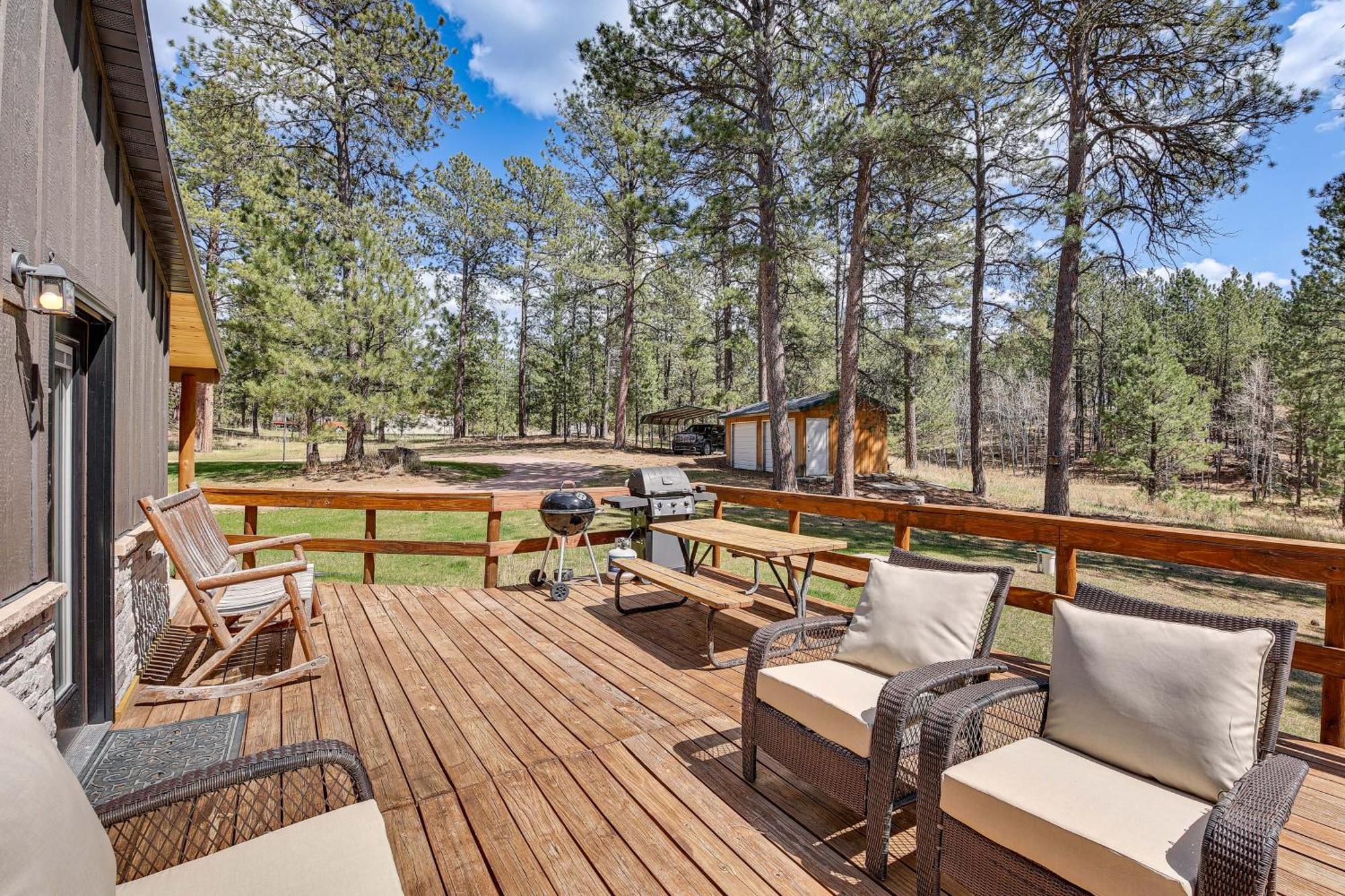 Private Black Hills Home With Corral Horses Welcome カスター エクステリア 写真