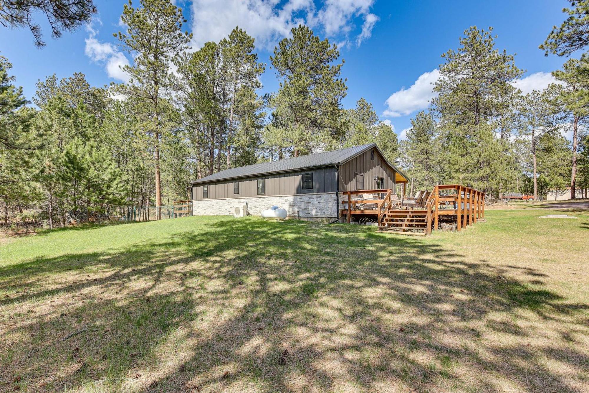 Private Black Hills Home With Corral Horses Welcome カスター エクステリア 写真